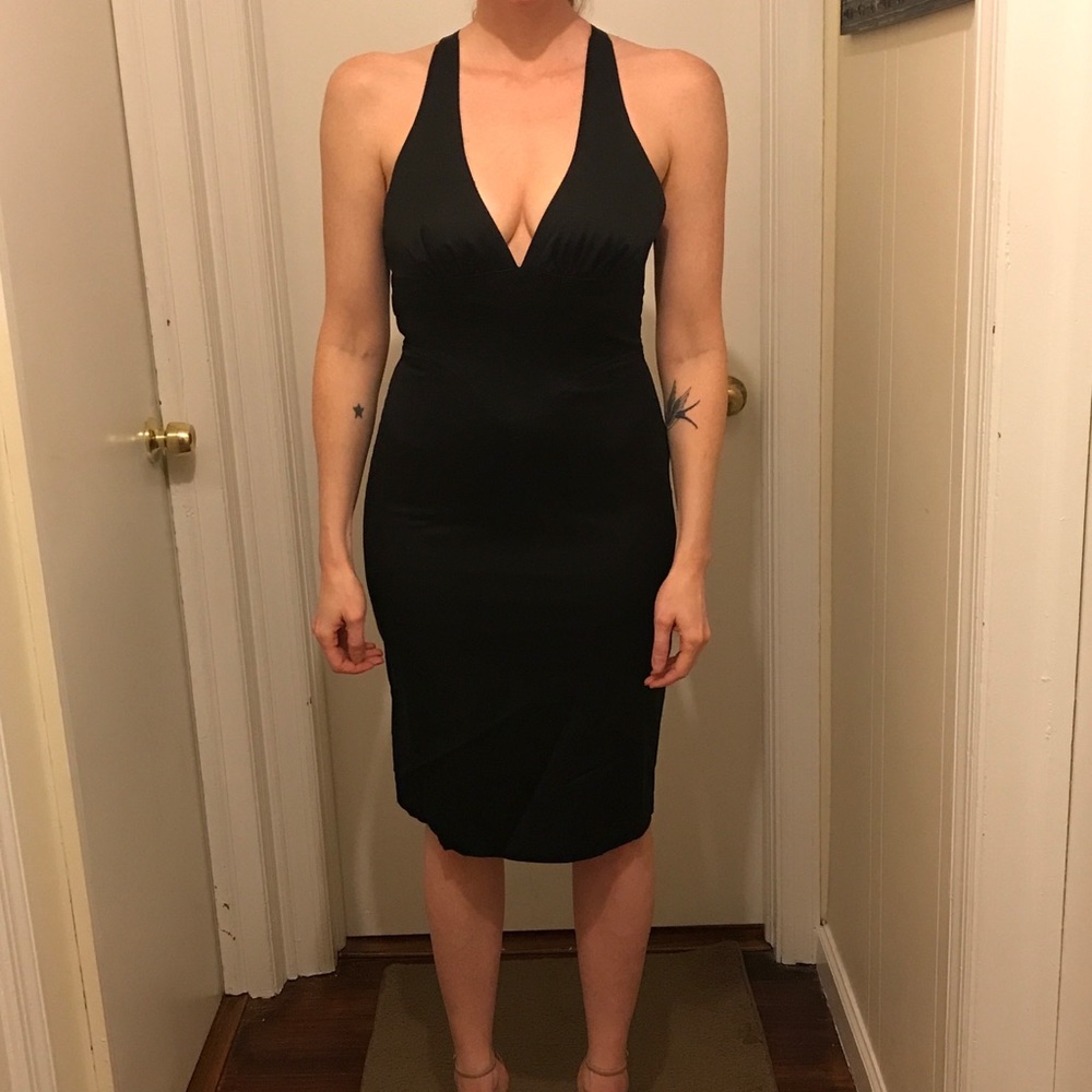 Bebe Plunge Dress